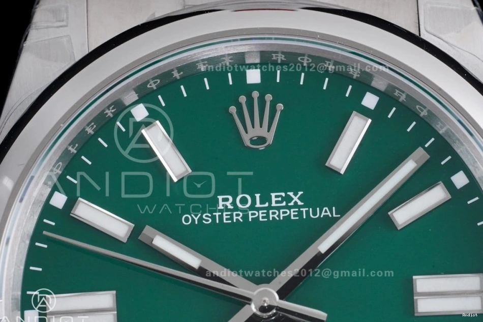 Green Perpetual 1:1 Dial V2 DD3230 41mm Best 904L Oyster Steel VSF Edition 124300 0410